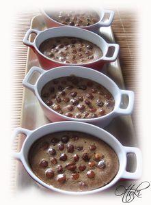 Fondant aux noisettes Cocottes