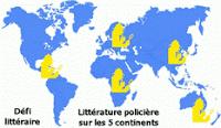 Défi littéraire 2010 - Littérature policière sur les 5 continents