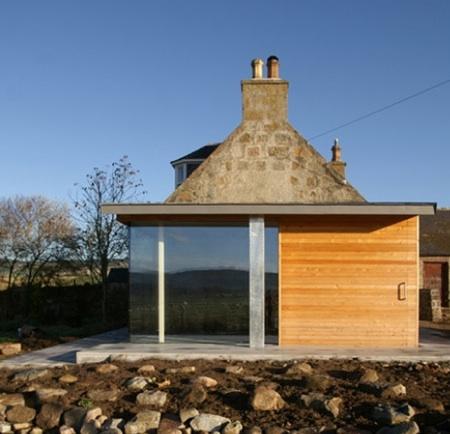 Lecht Cottage par Moxon Architects