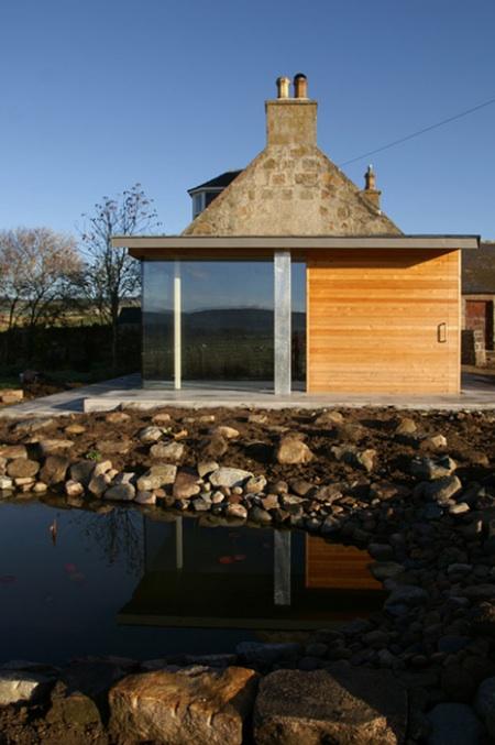Lecht Cottage par Moxon Architects