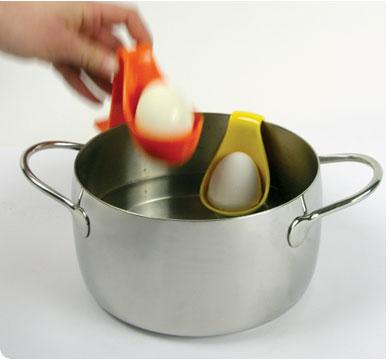 Egg boilers and spoons