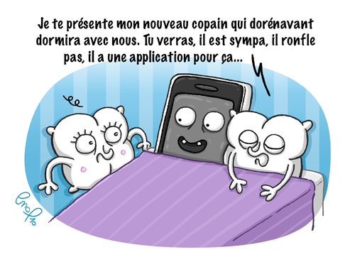 les coussins iphone