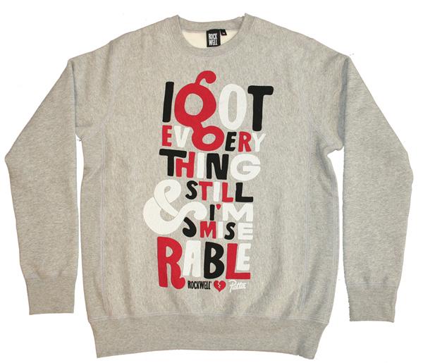 PATTA X ROCKWELL CREWNECK RE-ISSUES