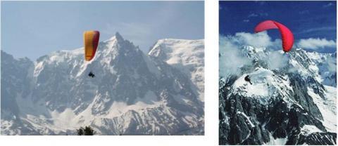 A Chamonix, faites du ski…et du parapente