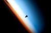 La navette spatiale Endeavour en approche La navette spatiale Endeavour en approche