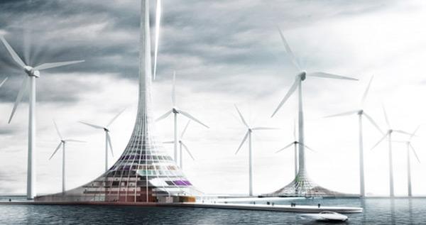 Turbine City - La ville éolienne offshore - 4
