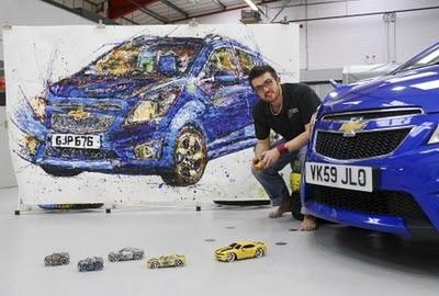 Chevrolet Spark - PR stunt au Royaume-Uni