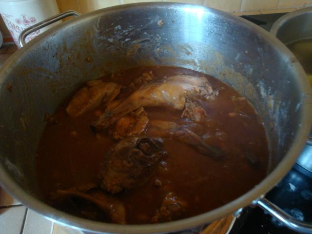 LAPIN EN GIBELOTTE (LA CUISINE DE GRAND MÈRE) DSC06604.JPG