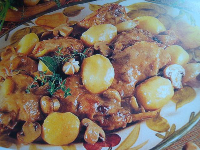 LAPIN EN GIBELOTTE (LA CUISINE DE GRAND MÈRE) DSC06605.JPG