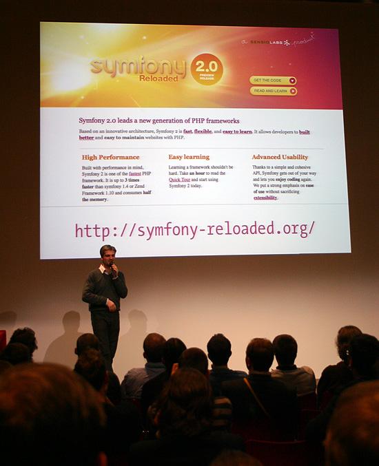 Fabien en action ! Présentation de Symfony 2