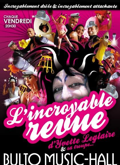 Yvette Leglaire revient avec une troupe au cabaret le Bulto Music Hall à Lille + Gagnez des places ! Yvette Leglaire revient avec une troupe au cabaret le Bulto Music Hall à Lille + Gagnez des places !