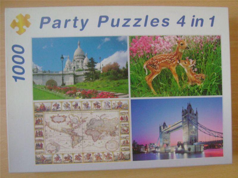 Boite de 4 jolis puzzles boite de 4 puzzles 1000 pieces neuf.jpg