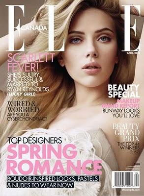 ❦ Scarlett Johansson for ELLE Canada ❦ ❦ Scarlett Johansson for ELLE Canada ❦