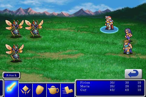 Final Fantasy I et Final Fantasy II sont sur l’Appstore