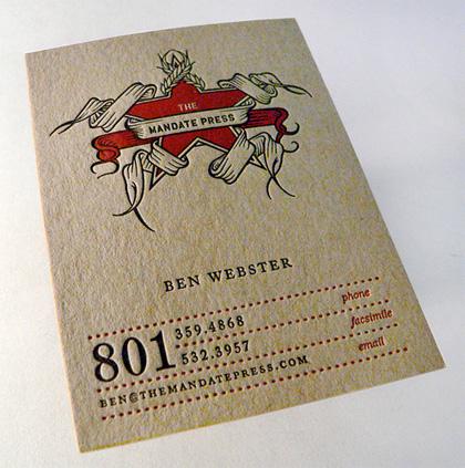 illugauffr gauffrage carte de visite