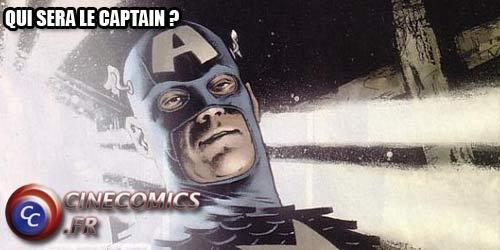 Qui sera le first avenger ? qui sera le captain ?