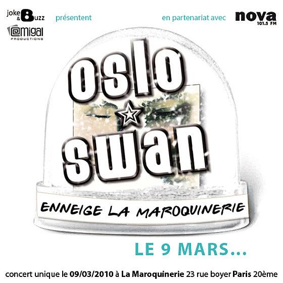 Gagnez votre place pour voir Oslo Swan en concert