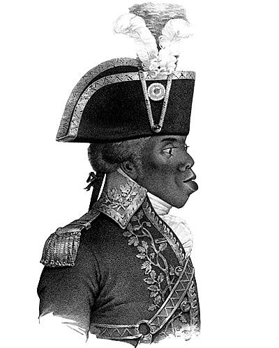 Toussaint Louverture portrait by Nicolas Eustache Maurin (1838)