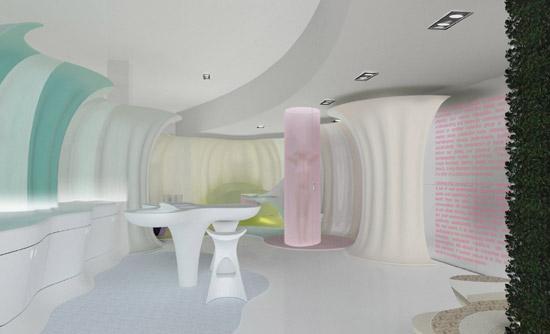 Un concept de logement durable par Karim Rashid pour DuPont Corian Smart-ologic Corian Living - 3