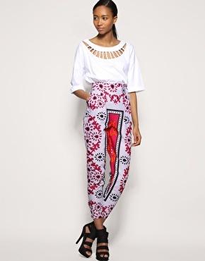 ASOS AFRICA Printed Harem Pants