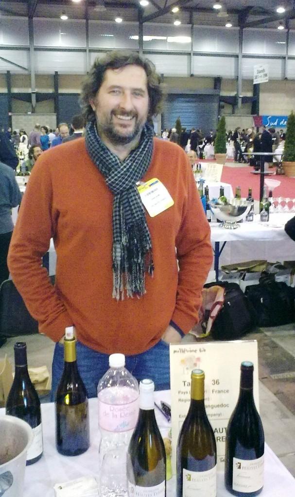gilles-azam-du-domaines-les-hautes-terres gilles azam du domaines les hautes terres 607x1024 actualite Double rencontre aux salons millésime bio & Vinisud 2010