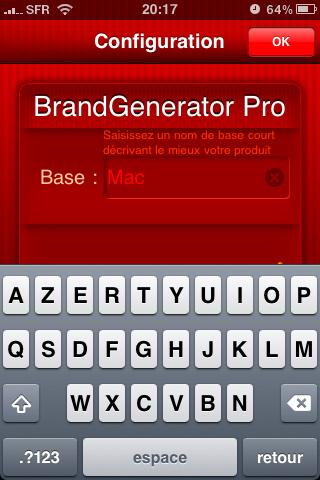 iphone  The Brand Générator Pro