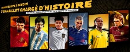 Tous les maillots de la Coupe du monde 2010 sont chez MisterSport ! 