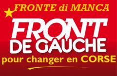 Front de Gauche;: Conférence de presse demain matin à Bastia, et programme des visites au contact de la population.