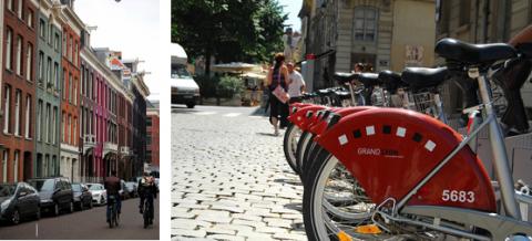 Balade à vélo dans Amsterdam (Cyril Plapied) et Vélo'V à Lyon (Trishhhh) Devenir un city breaker responsable !