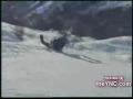 Snow sports chûtes au ski