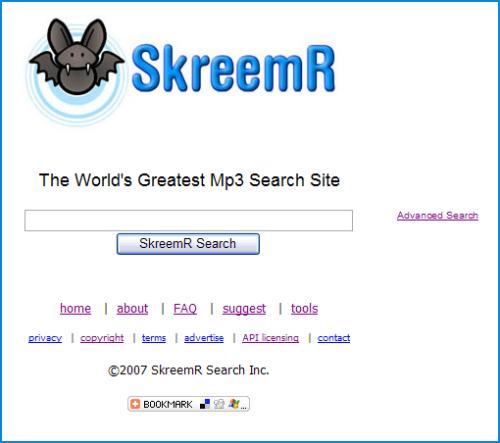 Skreemr: des mp3, en veux-tu ? en voilà ! Skreemr: des mp3, en veux-tu ? en voilà !