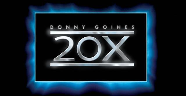20X Front Cover DONNY GOINES sort 20X (Présenté par Rocksmith Tokyo)
