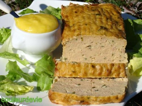 DSC05854 Pain de thon, sauce aïoli