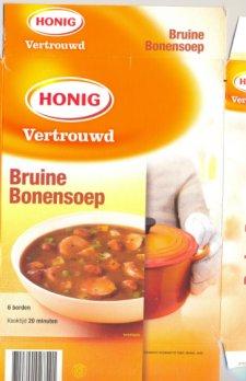 Soupe aux fèves brune