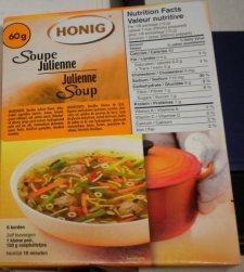 Soupe julienne
