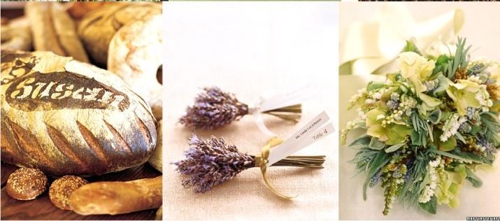 Décoration de mariage thème Provence : lavende et herbes de provence à l’honneur
