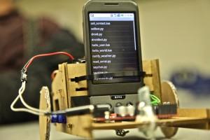 droid-robot Android pour mouvoir des robots