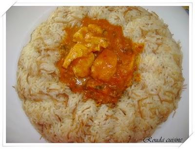 Curry de poulet façon Manel