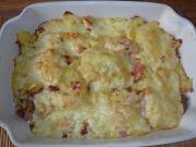 Gratin de pommes de terre et son fromage à raclette