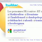 Twitter @GoogleTravel Twitter @GoogleTravel