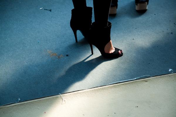Backstage au défilé Celine Backstage au défilé Celine