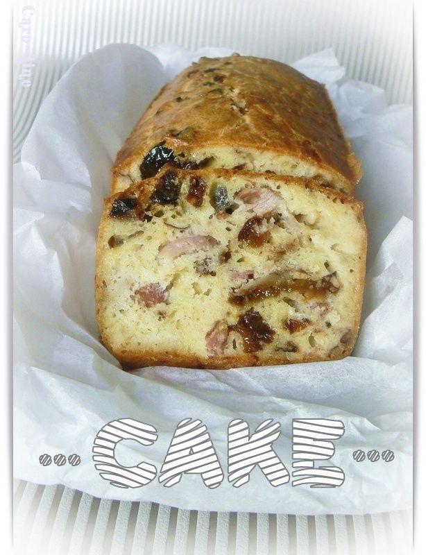 Cake au bacon, aux noix et aux pruneaux de Christophe Felder cake_pruneau