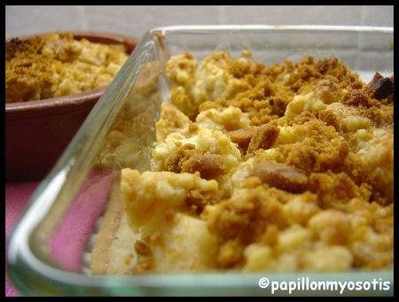 CRUMBLE AUX POIRES & CREME DE CARAMEL Image4