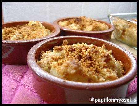 CRUMBLE AUX POIRES & CREME DE CARAMEL Image2