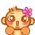 singe_bisous
