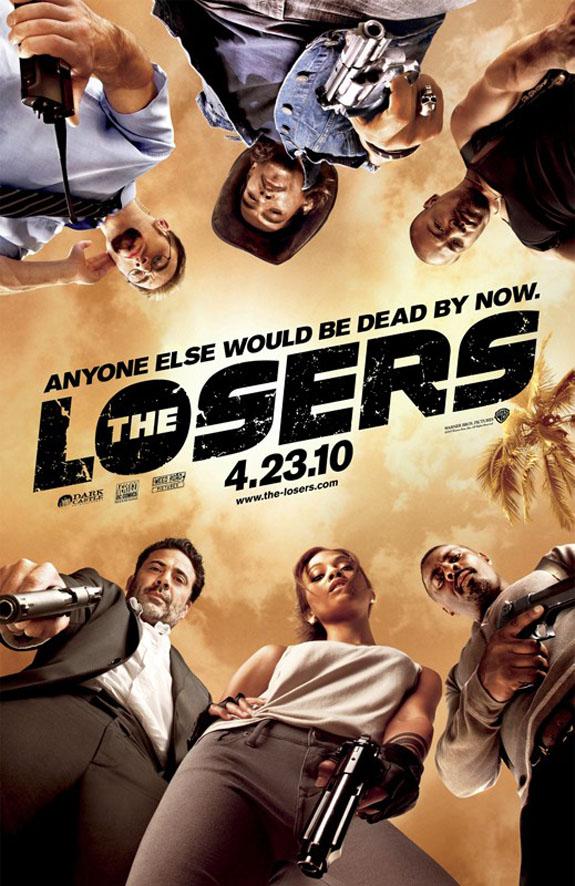 affiche officielle du film the losers