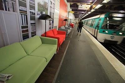 Ikea skouate le métro parisien!