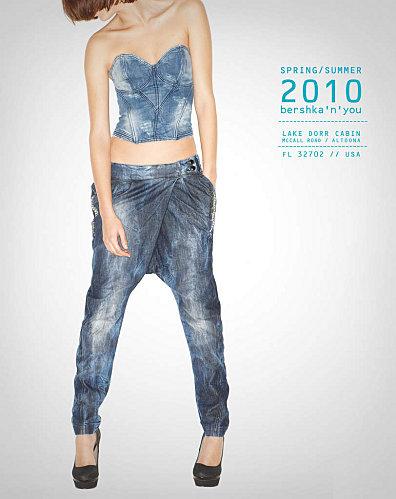 Tendance denim chez Bershka lookbook bershka denim
