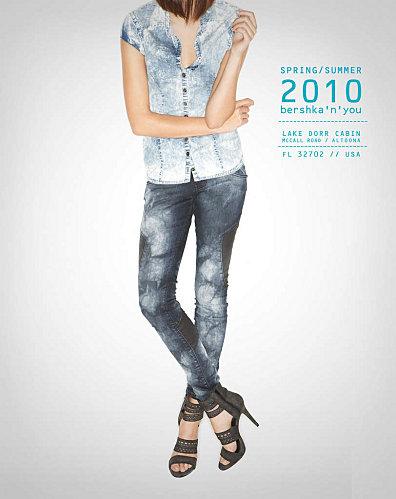 Tendance denim chez Bershka lookbook bershka denim