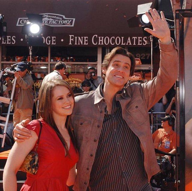 Jim Carrey et sa fille Jane